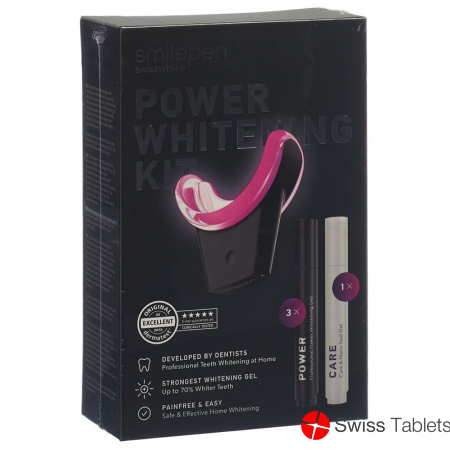 SMILEPEN Power Whitening Kit & Care