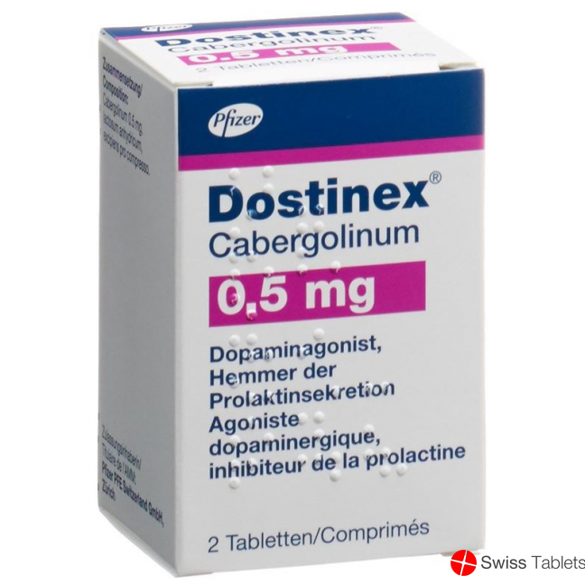 Dostinex Tabletten 0.5mg Flasche 8 Stück buy online
