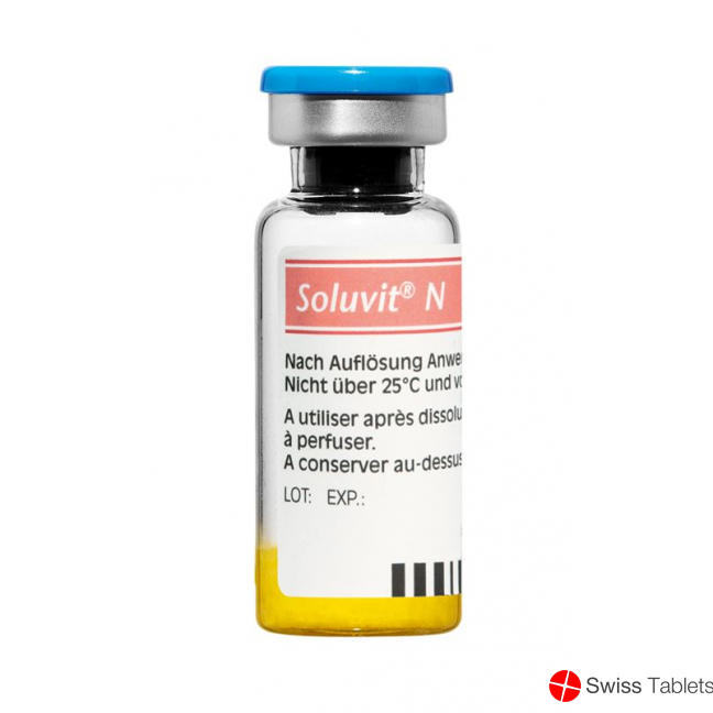 Soluvit N Trockensubstanz Durchstechflasche 10 Stück buy online