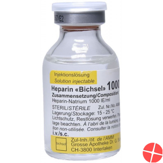 Heparin Bichsel 20000 Ie/20ml Steril Vial 20ml