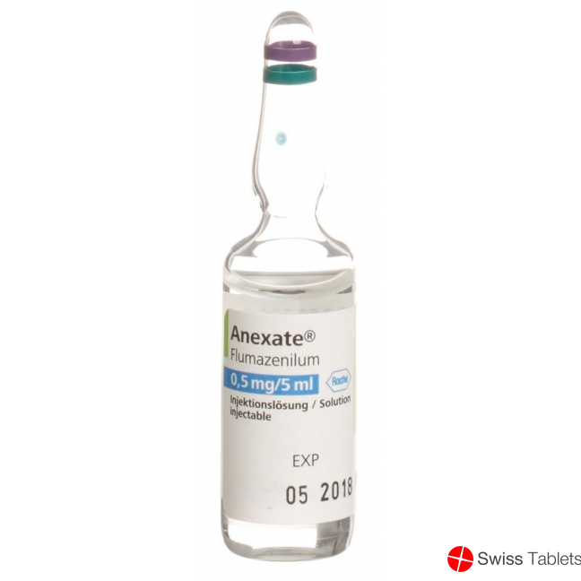 Anexate Injektionslösung 0.5mg/5ml 5 Ampullen 5ml buy online