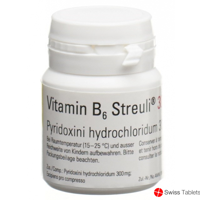 Vitamin B6 Streuli Tabletten 300mg 100 Stück buy online