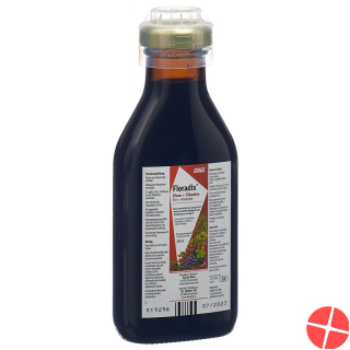 Floradix vitamins + organic iron Juice bottle 250ml