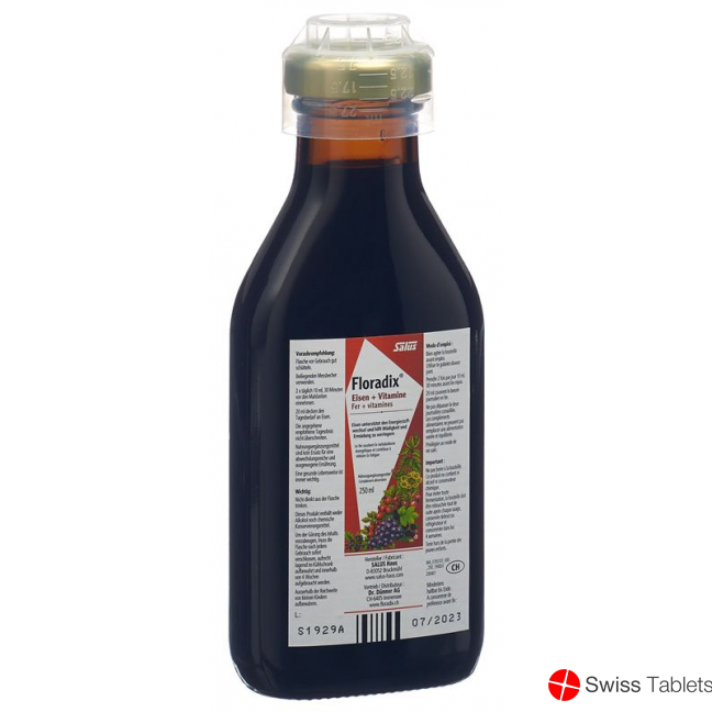 Floradix vitamins + organic iron Juice bottle 250ml buy online