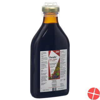 Floradix vitamins + organic iron Juice bottle 500ml