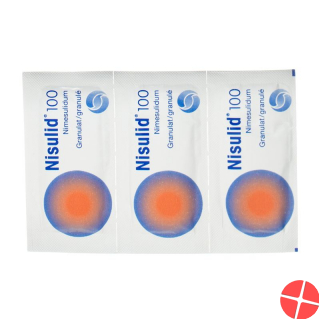 Nisulid 100 Granulat 100mg Beutel 15 Stück Nisulid 100 Granulat 100mg Beutel 15 Stück