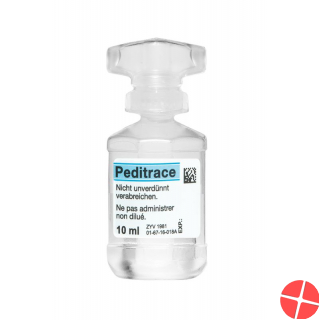 Peditrace Infusionskonzentrat 10 Zus Ampullen 10ml
