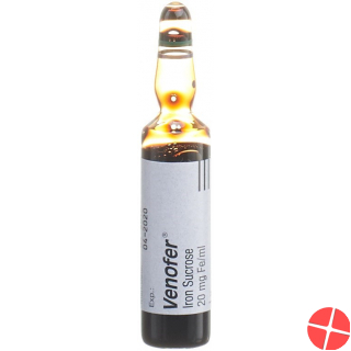 Venofer Injektionslösung 100mg/5ml 5 Ampullen 5ml