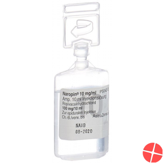 Naropin Injektionslösung 1% 5 Duofit Ampullen 10ml