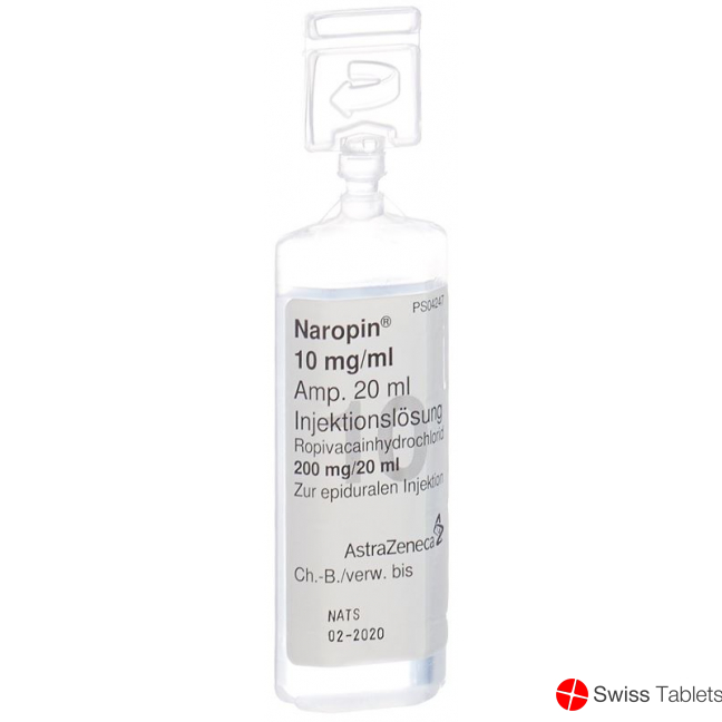Naropin Injektionslösung 1% 5 Duofit Ampullen 20ml buy online
