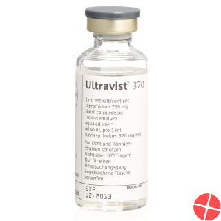 Ultravist Injektionslösung 370mg 10 Flasche 100ml