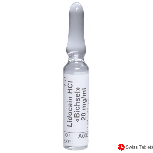 Lidocain Bichsel Injektionslösung 2% 10 Ampullen 2ml buy online