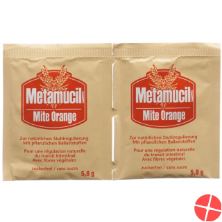 Metamucil N Mite Pulver Orange 30 Beutel