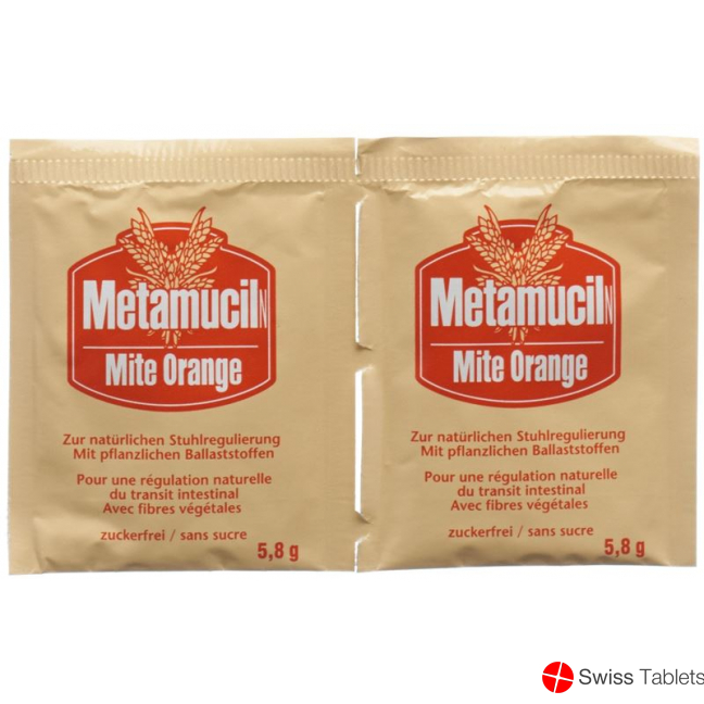 Metamucil N Mite Pulver Orange 30 Beutel buy online