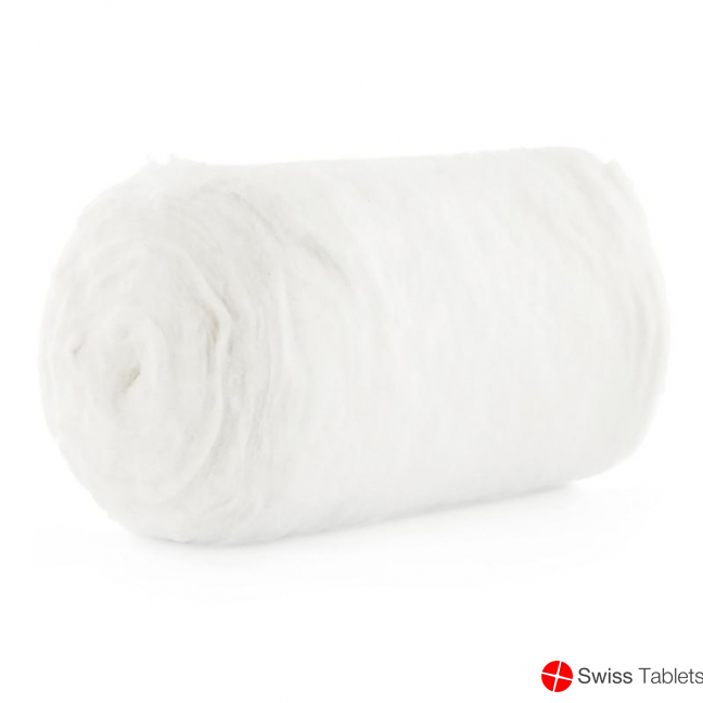 IVF Verbandwatte 6mx12.5cm Pressroll 1000g buy online