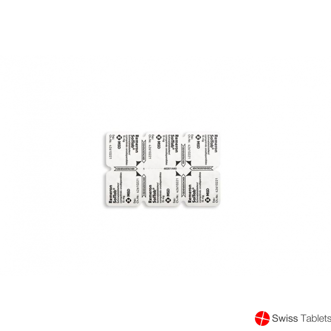Remeron Soltab Schmelztabletten 15mg 6 Stück buy online