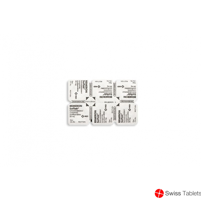 Remeron Soltab Schmelztabletten 30mg 30 Stück buy online