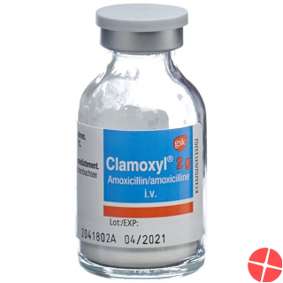 Clamoxyl Trockensubstanz 2g Durchstechflasche 10 Stück
