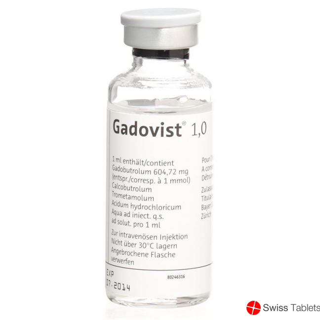 Gadovist 1.0 Injektionslösung Fertigspritze 7.5ml buy online