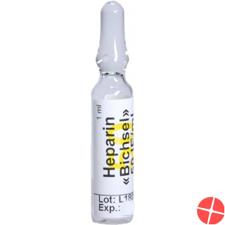 Heparin Bichsel 50 Ie/ml Steril 10 Ampullen 1ml