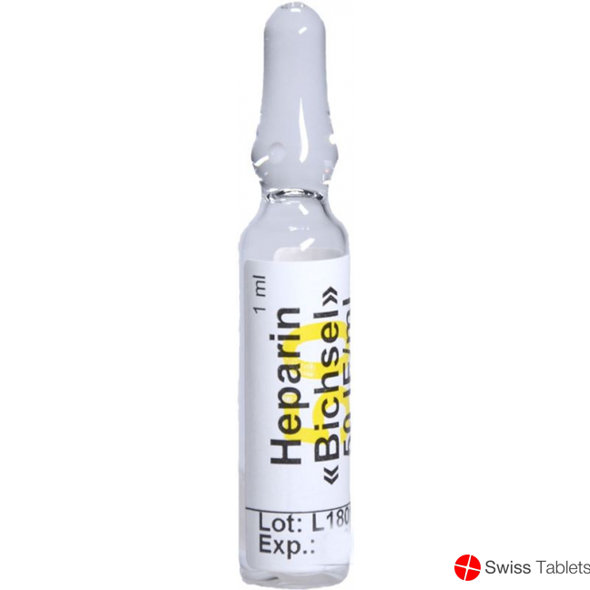 Heparin Bichsel 50 Ie/ml Steril 10 Ampullen 1ml buy online
