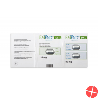 Emend Kapseln 1x 125mg, 2x 80mg 3 Stück