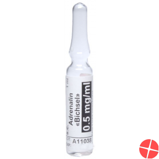 Adrenalin Bichsel Injektionslösung 0.5mg/ml 10 Ampullen 1ml