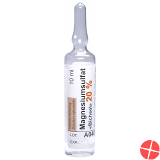 Magnesiumsulfat Bichsel 20% 10 Ampullen 10ml