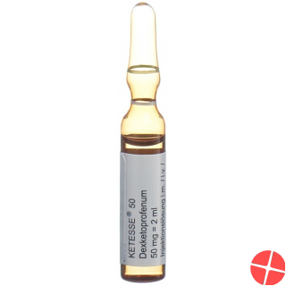 Ketesse Injektionslösung 50mg/2ml 5 Ampullen 2ml