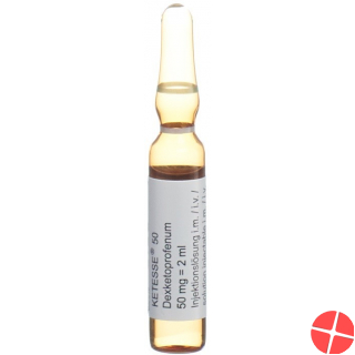 Ketesse Injektionslösung 50mg/2ml 20 Ampullen 2ml