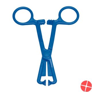 Sahag all-purpose clamp 13cm plastic blue