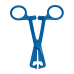 Sahag all-purpose clamp 13cm plastic blue buy online