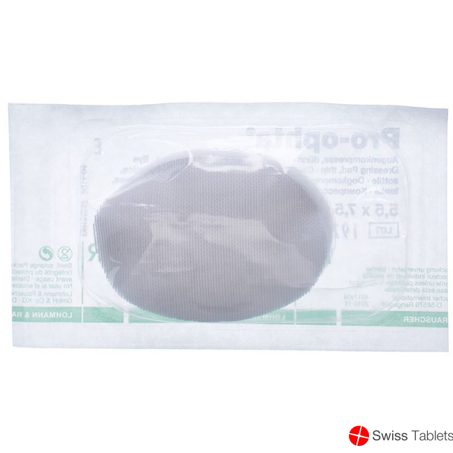 Pro-Ophta Augenkompresse 5.5x7.5cm Dünn Steril 50 Stück buy online