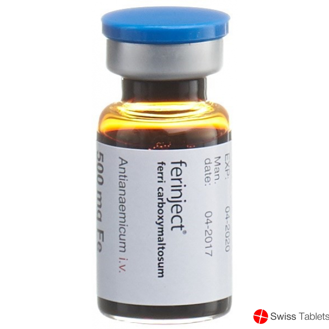 Ferinject Injektionslösung 500mg/10ml 5 Durchstechflaschen 10ml buy online