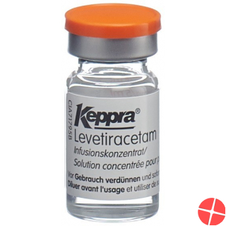 Keppra Infusionskonzentrat 500mg/5ml 10 Durchstechflaschen 5ml