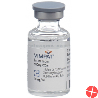 Vimpat Infusionskonzentrat 200mg/20ml i.v. Stechampullen 20ml