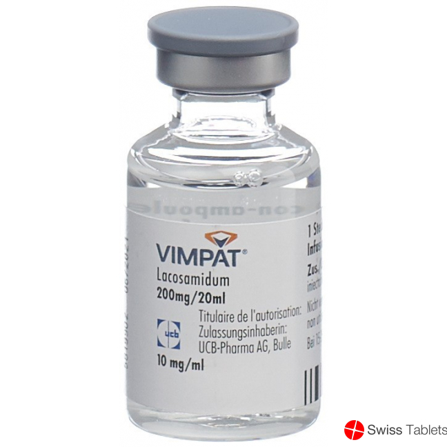 Vimpat Infusionskonzentrat 200mg/20ml i.v. Stechampullen 20ml buy online