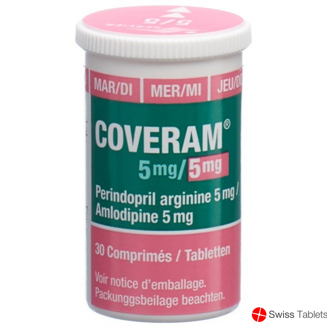 Coveram Tabletten 5/5mg 30 Stück buy online