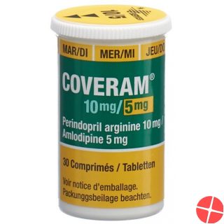 Coveram Tabletten 10/5mg 30 Stück