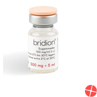 Bridion Injektionslösung 500mg/5ml 10 Durchstechflaschen 5ml