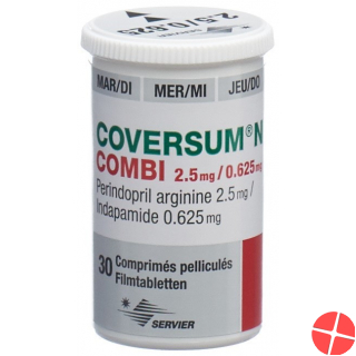 Coversum N Combi Filmtabletten 2.5/0.625mg 30 Stück