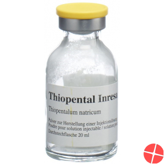 Thiopental Inresa Trockensubstanz 0.5g Durchstechflasche 25 Stück