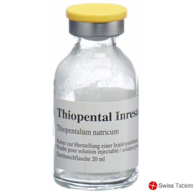 Thiopental Inresa Trockensubstanz 0.5g Durchstechflasche 25 Stück buy online