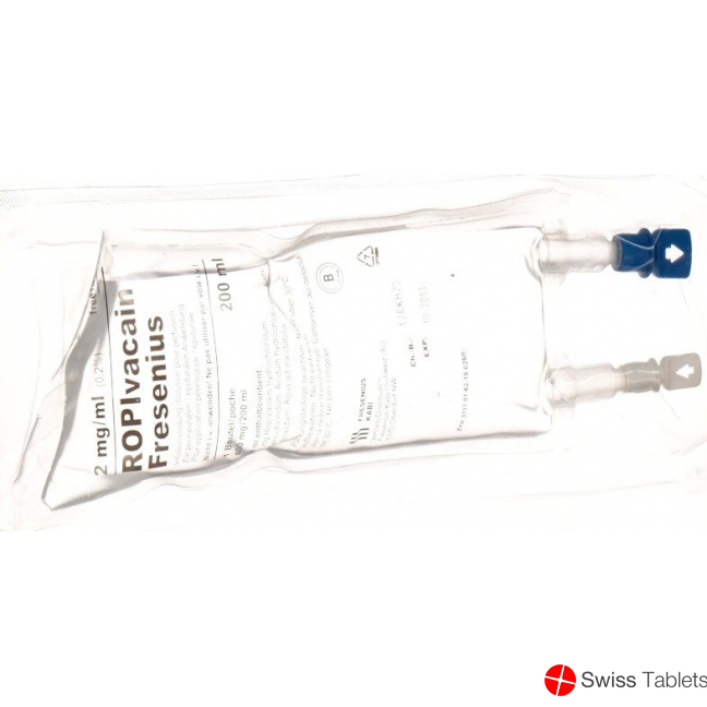 Ropivacain Fresenius 2mg/ml 5 Beutel 200ml buy online