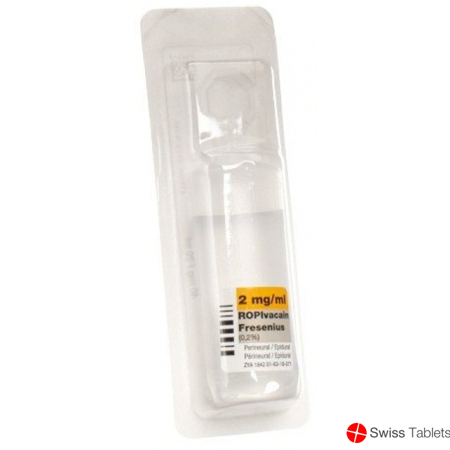 Ropivacain Fresenius 2mg/ml 5 Ampullen 10ml buy online