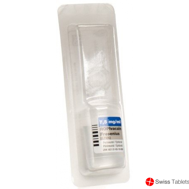 Ropivacain Fresenius 7.5mg/ml 5 Ampullen 10ml buy online