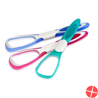 Trisa double action tongue cleaner