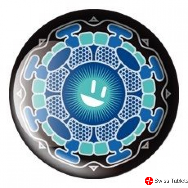 Avantgarde Energetic Energy Badge Lucky Ray Sapphire buy online