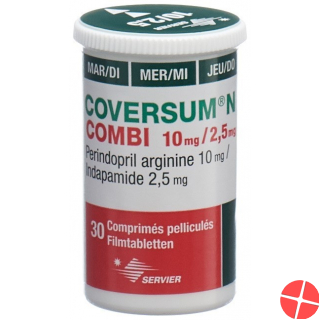 Coversum N Combi Filmtabletten 10/2.5mg 30 Stück