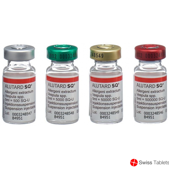 Alutard Sq Vespula Spp Anf Be 4x 5ml buy online